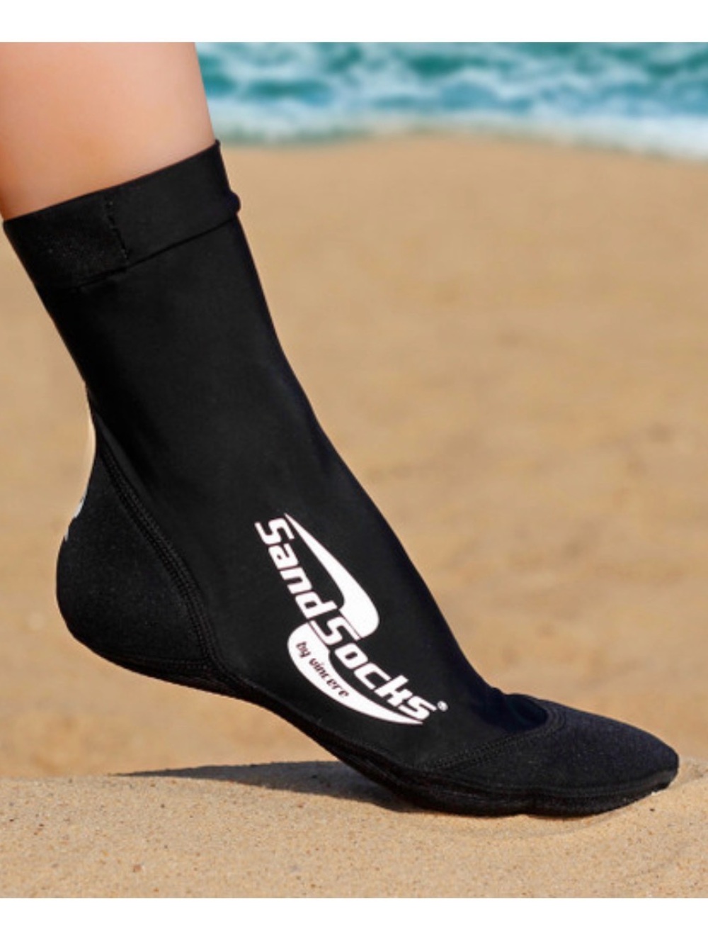 Black Sand Socks for Women or Men Beach Sports